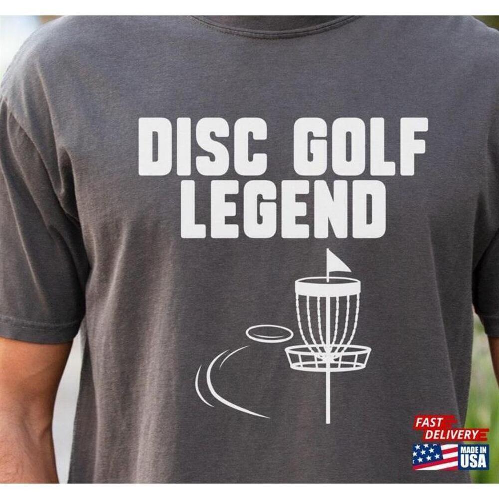 Disc Golf Legend Adult Unisex Comfort Colors Tshirt